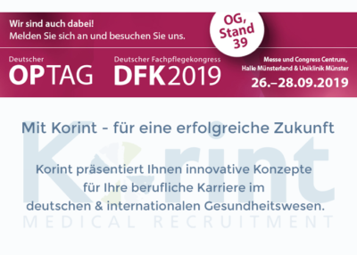 Deutscher OPTag & Fachpflegekongress Münster